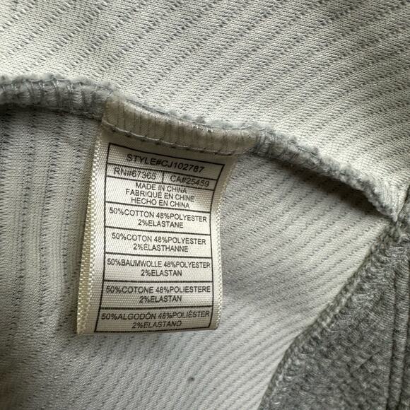 Cupcakes and Cashmere Womens size XS Wesley Moto Ribbed Gray Asymmetrical Jacket - Picture 12 of 13